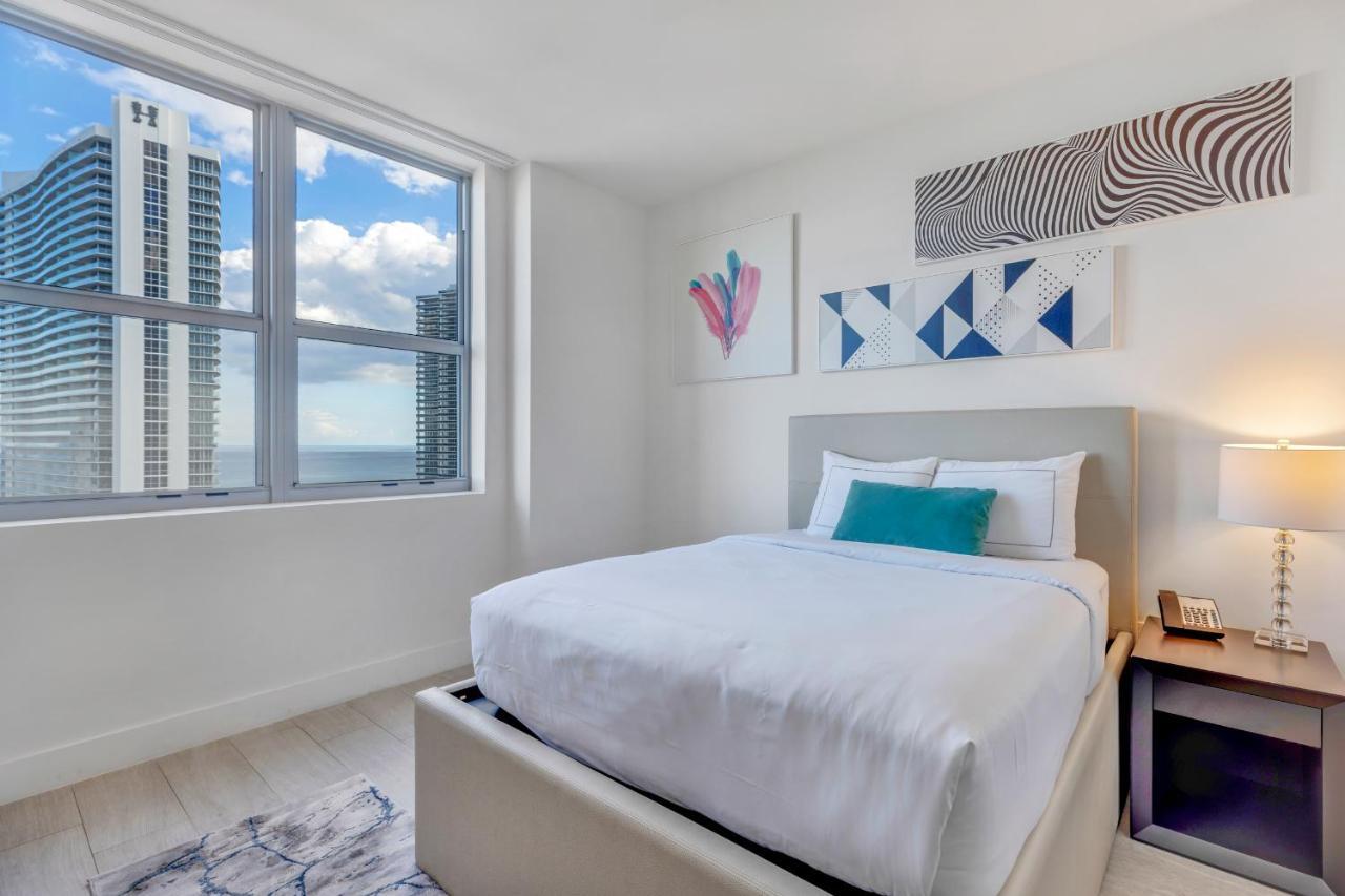 Hyde Beach House Resort - Million Apartment 2Bd 2Ba, Direct Ocean View, 1 Min From Beach, 6 Guests هوليوود المظهر الخارجي الصورة