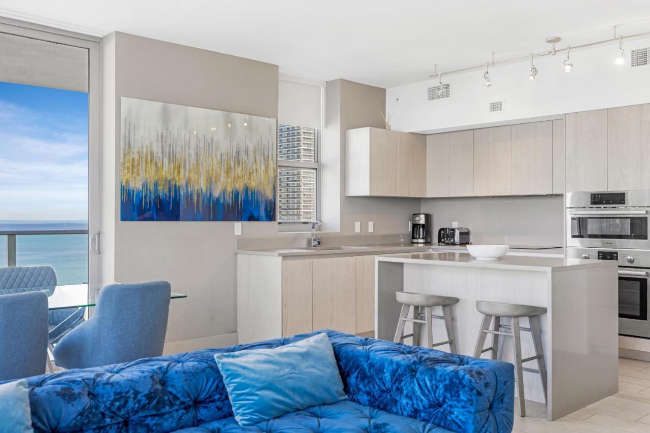 Hyde Beach House Resort - Million Apartment 2Bd 2Ba, Direct Ocean View, 1 Min From Beach, 6 Guests هوليوود المظهر الخارجي الصورة